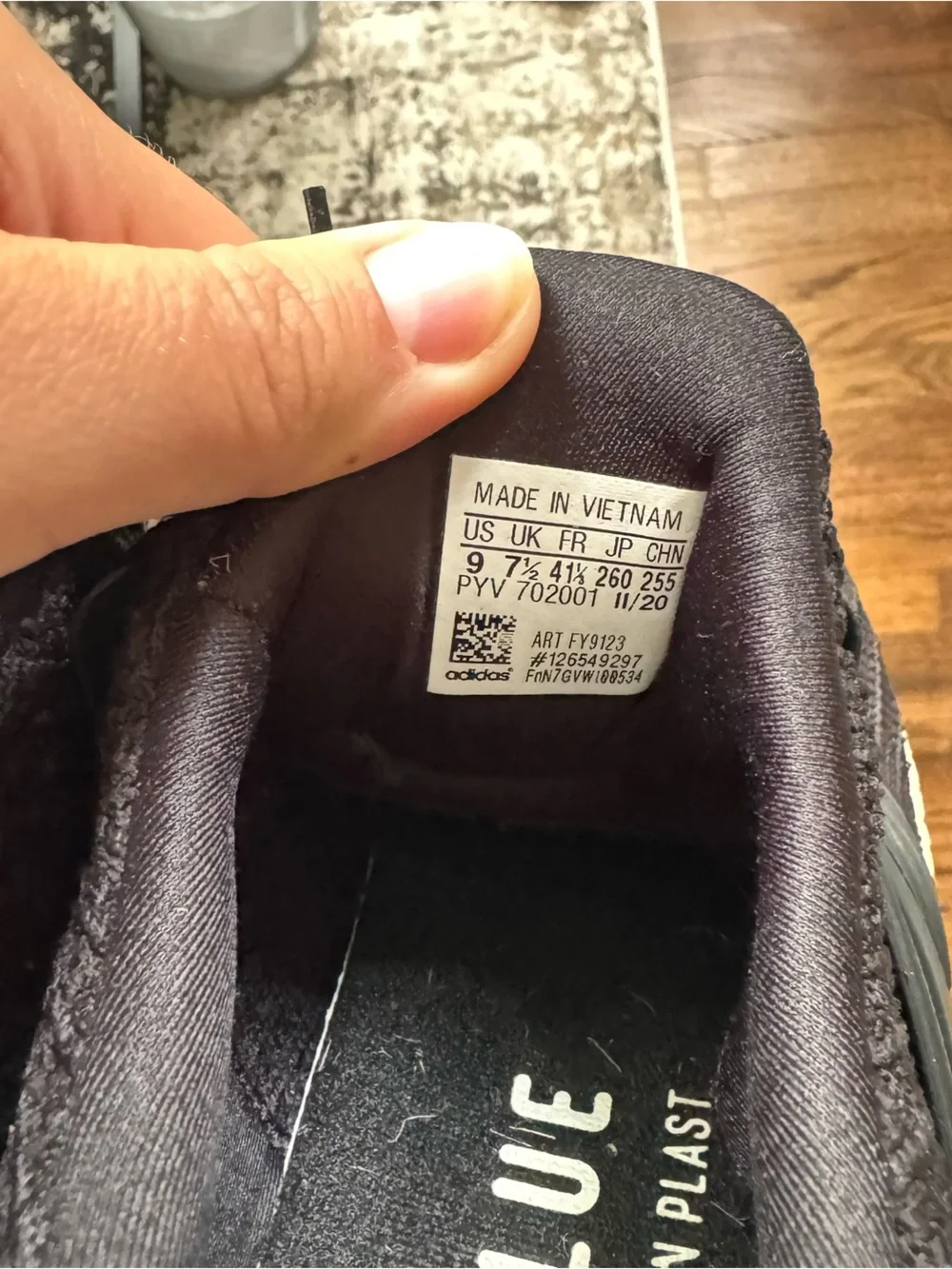 adidas Black Knit Sneakers